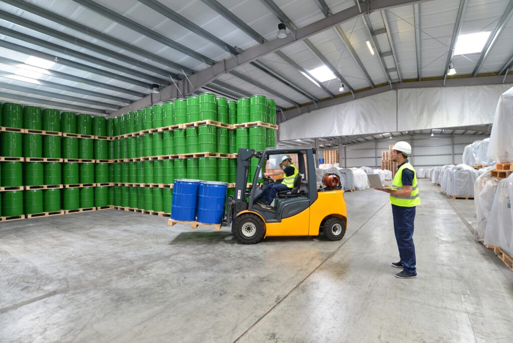 chemische industrie lagerung