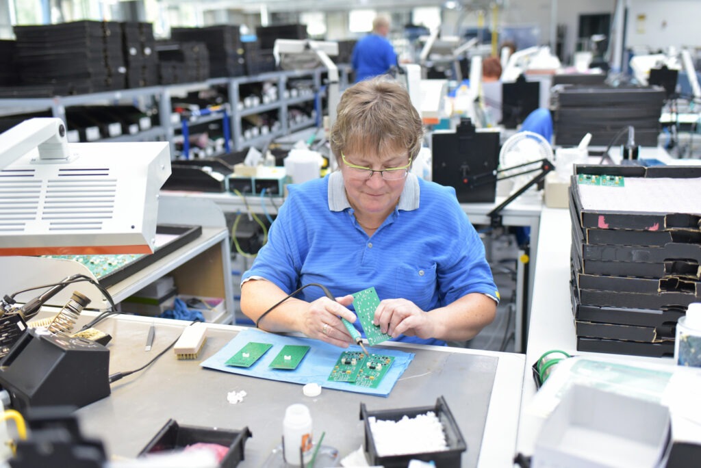 schichtarbeiter produktion
